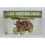 A Bandai 1:16 Garrett 1919 Steam Traction Engine, complete in original packaging and box, with