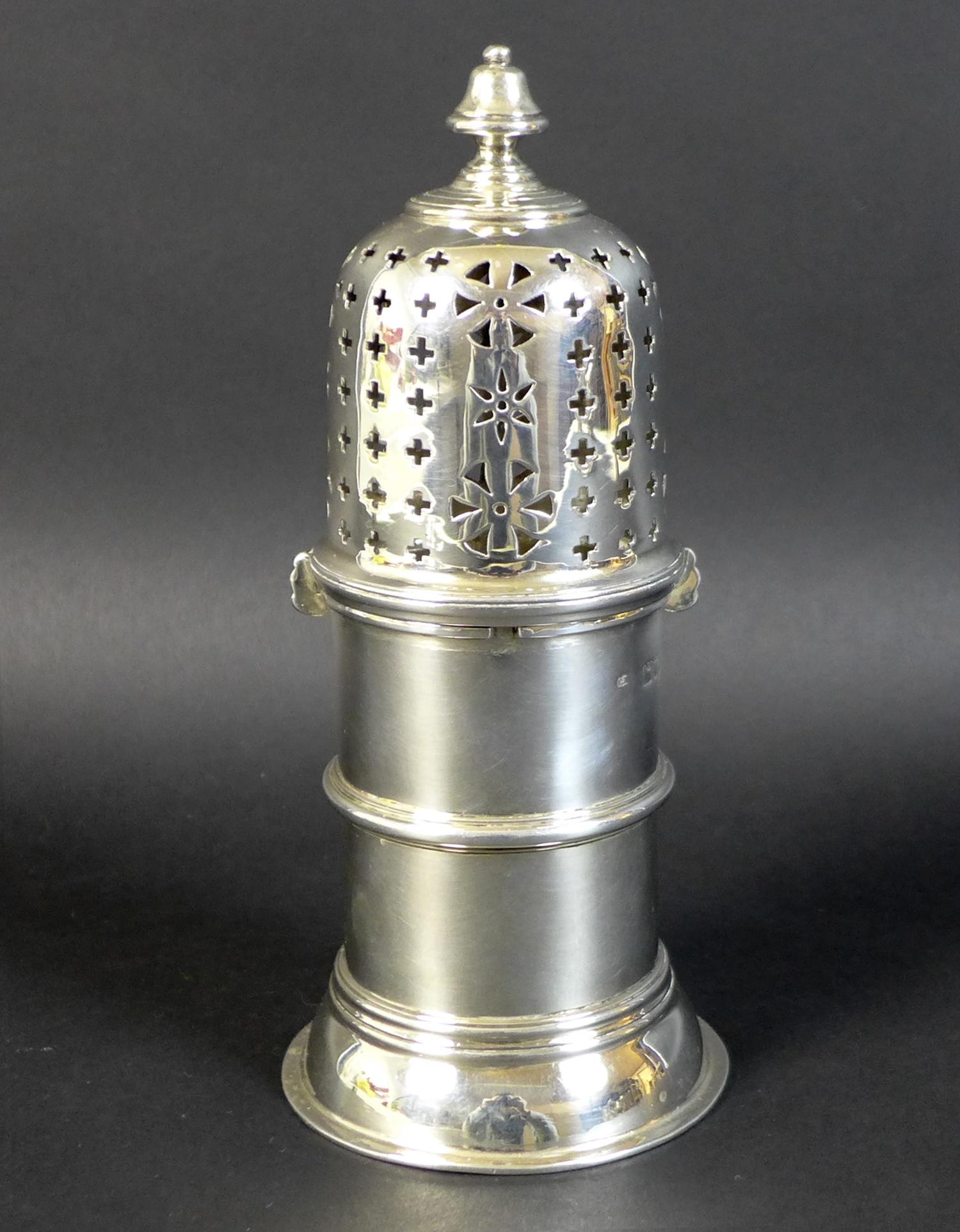 A Victorian silver presentation engraved sugar castor, 'To C. H. Jackson from Prince Nicholas of - Image 2 of 10