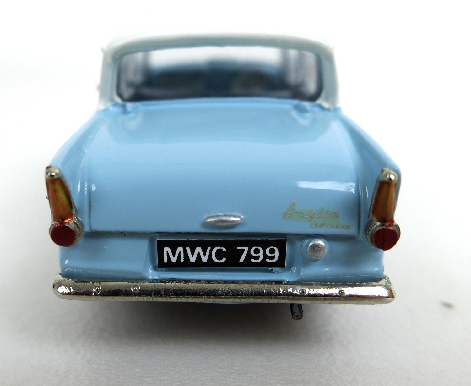 Four 1/43 scale die cast model classic cars, comprising a Gems & Cobwebs 1961-1966 Jaguar Mk. X in - Image 15 of 23