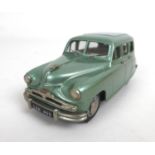 A Kenna Models die cast 1/43 scale classic car, a Standard Vanguard Estate in green, with original