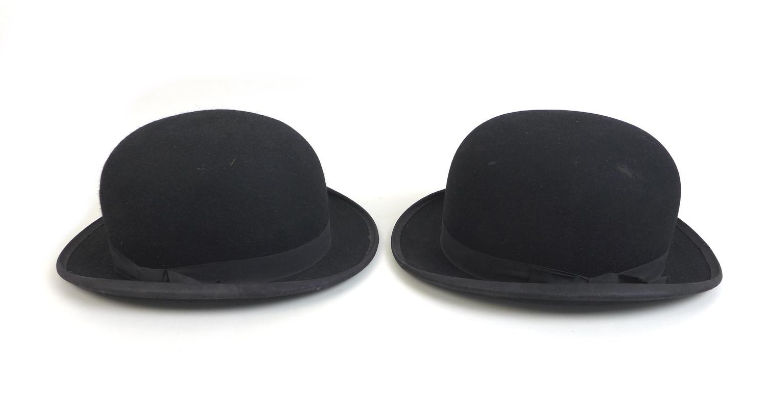 Two vintage grey felt top hats, comprising two a grey felt top hats, with one by Kirsop of Glasgow - Image 12 of 15
