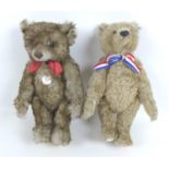 Two limited edition Steiff teddy bears, A 1992 replica of a 1912 Otto teddy with growler, a