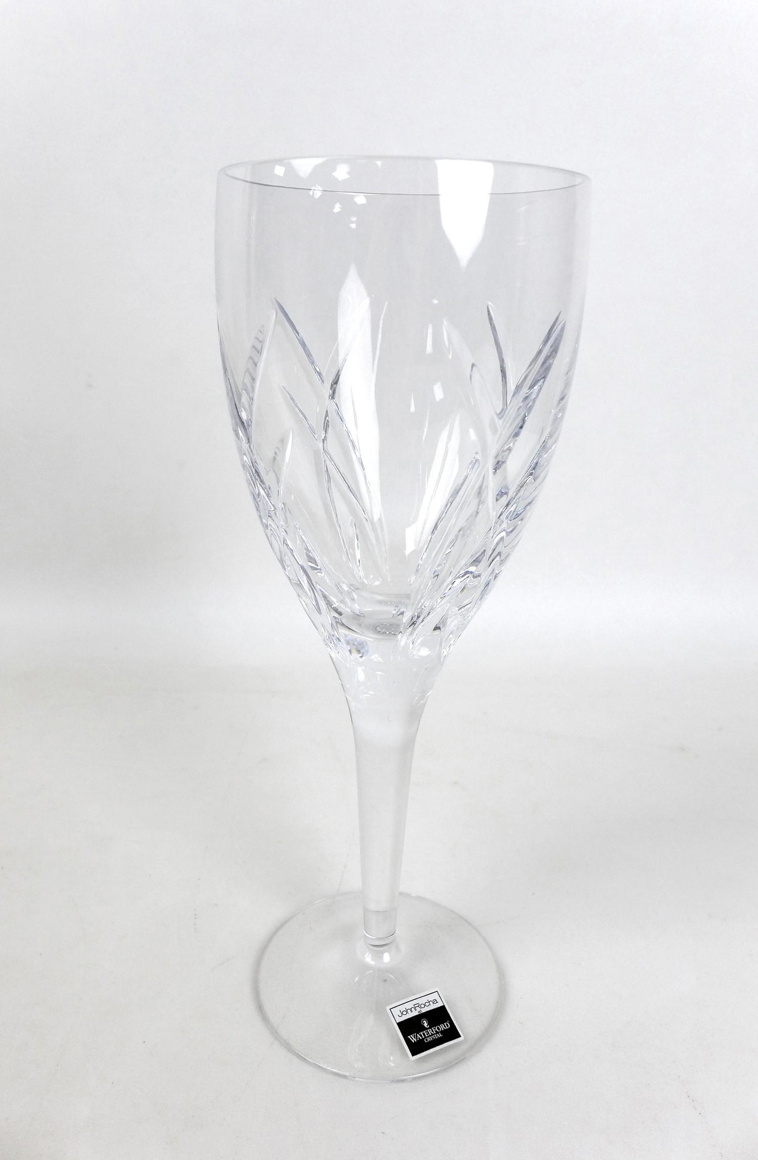 A pair of Waterford Signature Goblets, 10062SW, boxed as new, together with two cut glass - Image 5 of 10