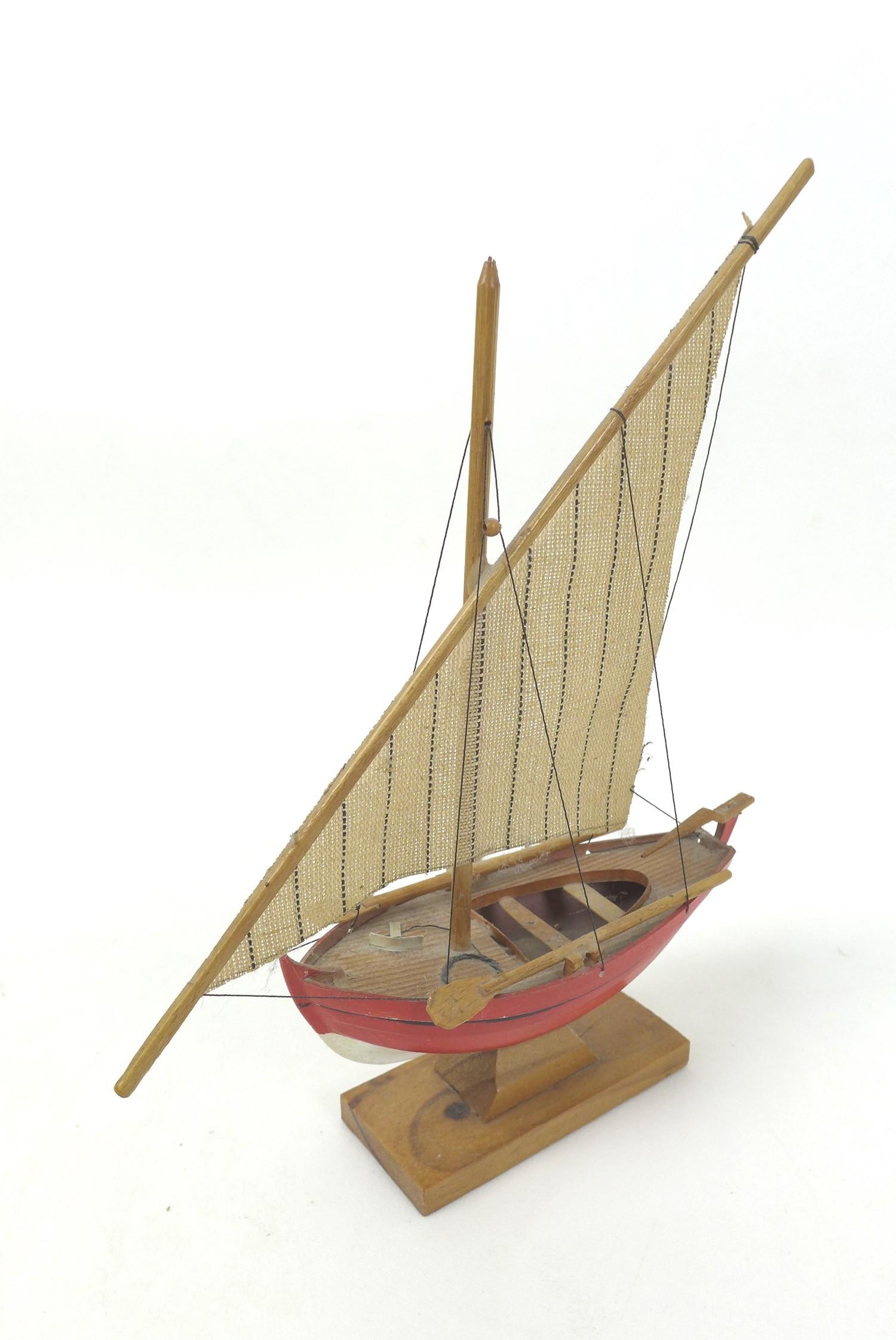 Two wooden model ship kits and five wooden sailing boats, comprising a Dallas Revenue Cutter kit, an - Image 3 of 8