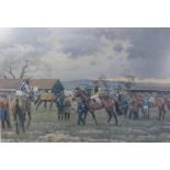 After Neil Cawthorne: 'The Last Race', a limited edition print, pencil signed and numbered 100/850