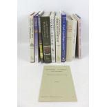 A collection of ten reference books on various antiques, including Griselda Lewis ' A collector's