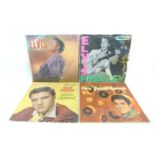 Four Elvis Presley vinyl LPs, comprising "Rock 'n'Roll" CLP 1093, with 'CLP 1093' to side one and '