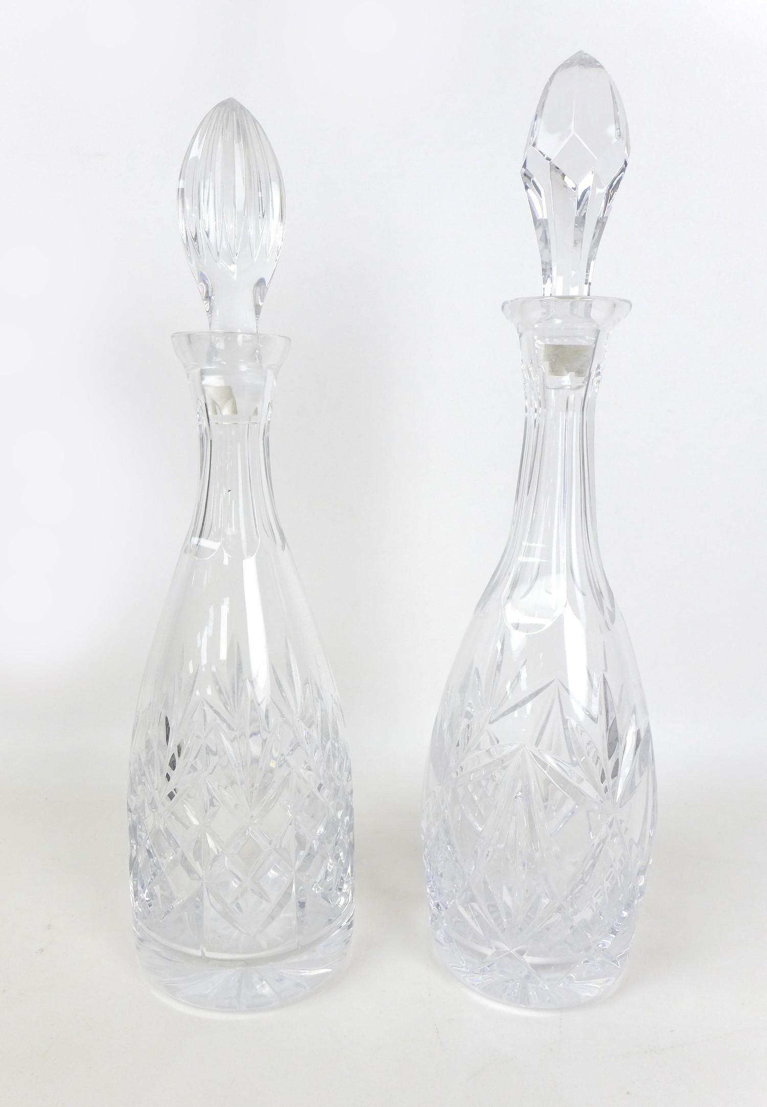 A pair of Waterford Signature Goblets, 10062SW, boxed as new, together with two cut glass - Image 2 of 10