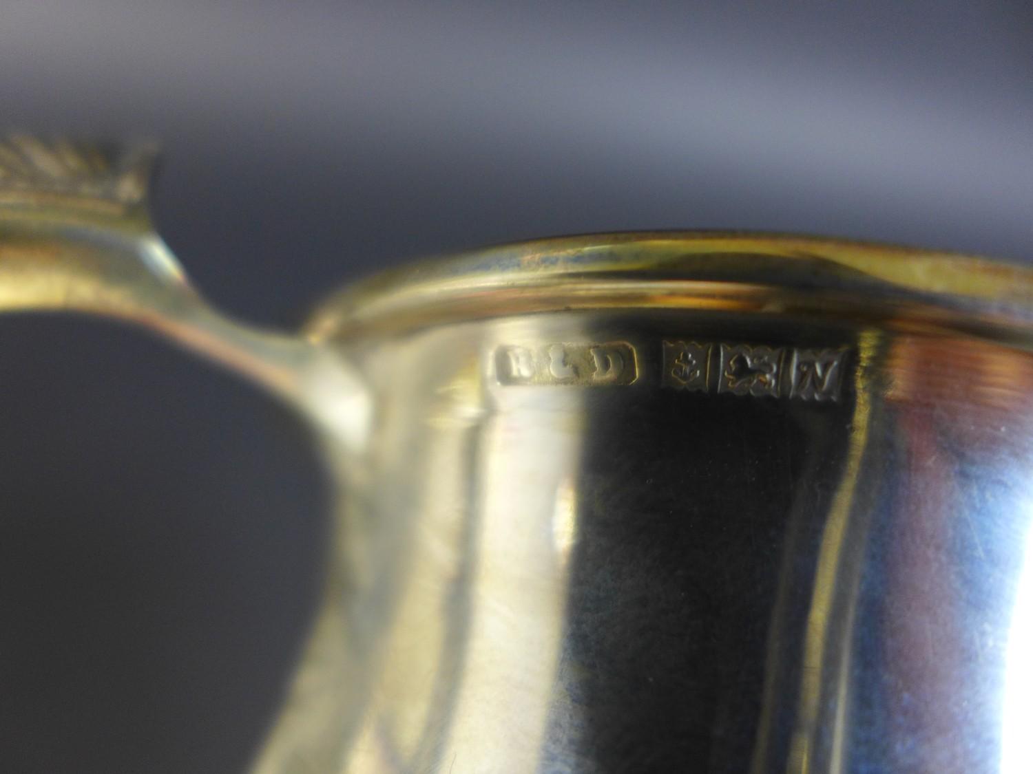 A group of silver cups and tankards comprising a Victorian Goblet of classic chalice form with - Image 8 of 12