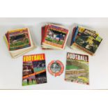 Over eighty issues of 'Shoot' football magazine from 1969 and later, including a complete run from