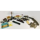 A collection of Hornby Dublo railway models, including Duchess of Montrose and Duchess of Atholl