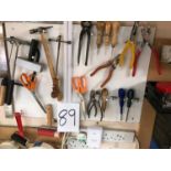 Quantity of tools.