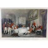 The Melton Breakfast, after F. Grant, a Victorian print, engraved by Chas. G. Lewis, published by
