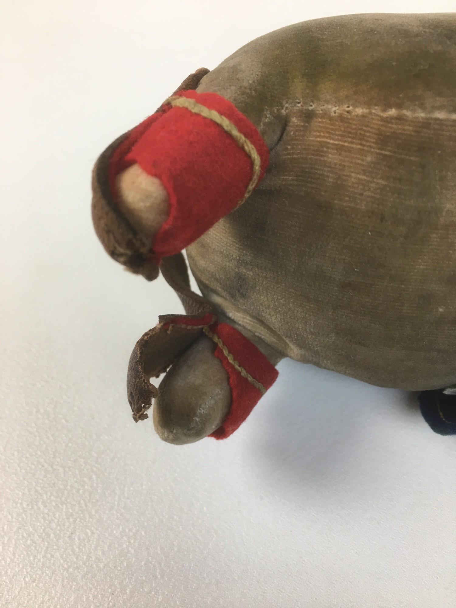 An early 20th century Steiff soft toy of Beatrix Potter's Peter Rabbit, with a white shirt - Image 7 of 11