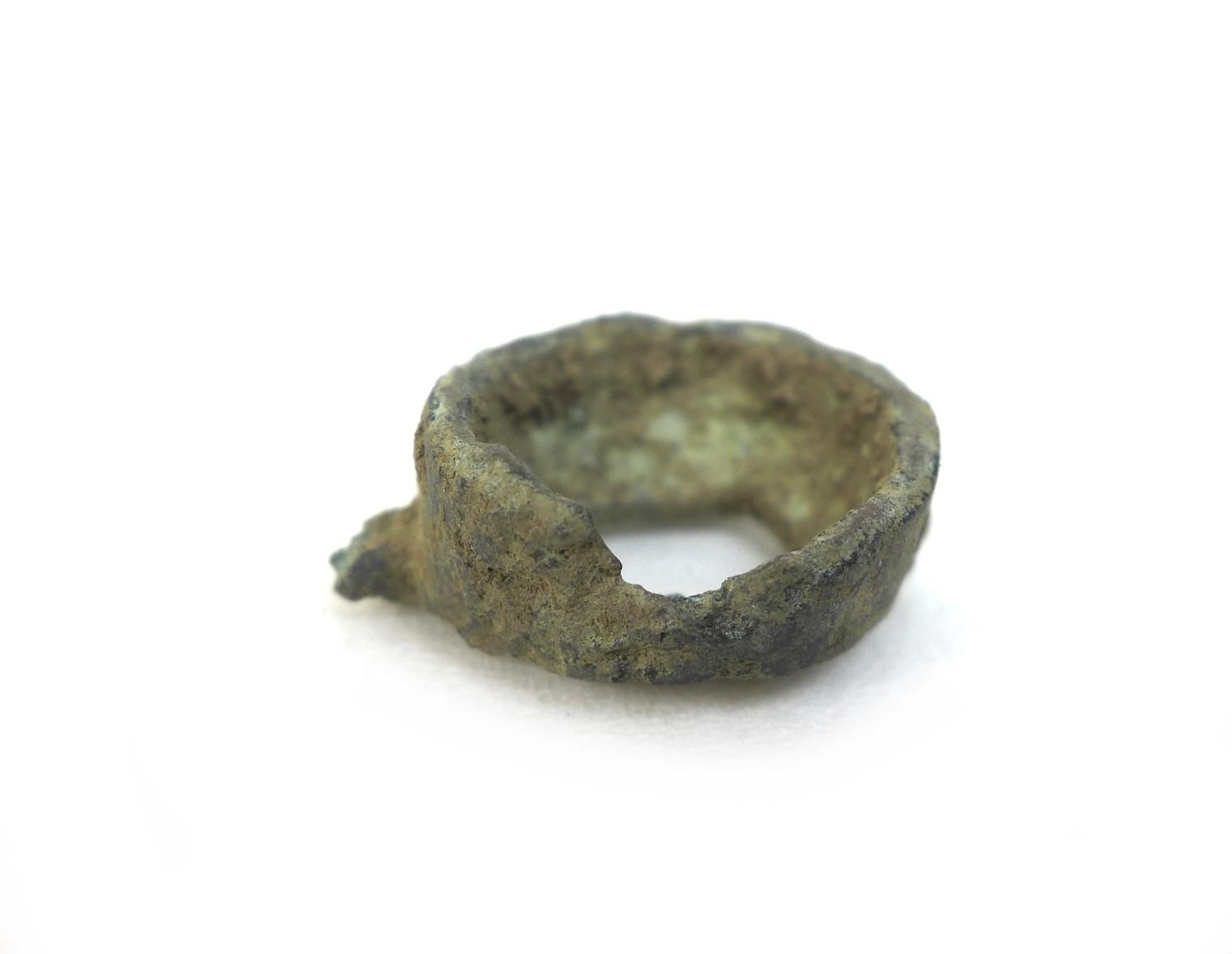 A group of seven Roman, Medieval and later detectorist finds, comprising a Colchester derivative - Image 7 of 7