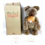 A limited edition Steiff 1953 Zotty bear,75cm tall, with certificate numbered 724/1500, and original