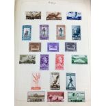 Seven albums of international and British stamps and First Day Covers, including stamps from