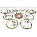 A group of 19th century Royal Worcester porcelain, comprising a 19th century Imari pattern plate, 23