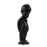 An Austrian Werkstätten Hagenauer miniature bronze figure, circa 1950s, designed by Franz Hagenauer,