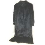 Three vintage fur coats, including a full length coat by Revillon, and two fur jackets, with one