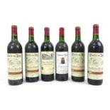 Vintage Wine: six bottles of Saint-Emilion Grand Cru, comprising four bottles of Porte du Roy, 1992,