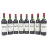 Vintage Wine: eight bottles of Chateau D'Angludet, 1982, Margaux, U: top shoulder or better. (8)