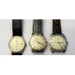 An International Watch Co Schaffhausen Automatic steel cased gentleman's wristwatch,