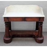 A Victorian wash stand,