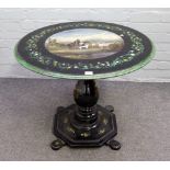 A Victorian occasional table,