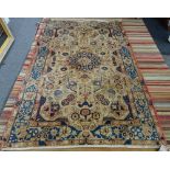 A washed Malayer rug, 240 x 153cm.
