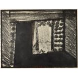 Howard Hodgkin (1932-2017), All alone in the Museum of Modern Art, soft ground etching, signed,