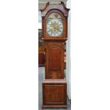 Allitt, Bradford, an oak longcase clock, 19th century,