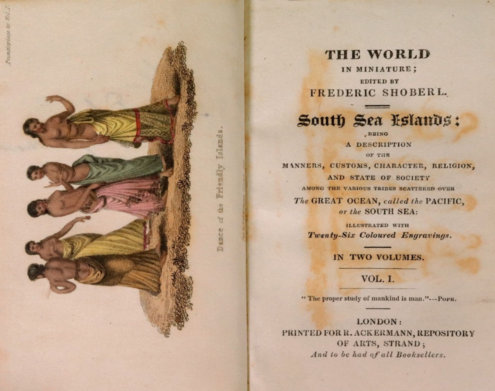 SHOBERL (Frederic) The World in Miniature: South Sea Islands, 2 volumes, n.d. - Bild 3 aus 5