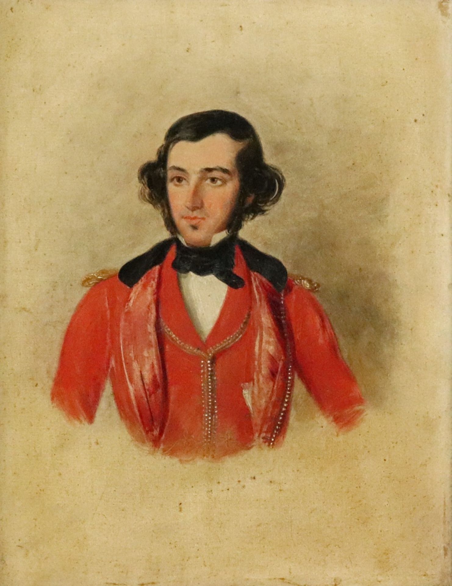 English School, first half 19th Century, Head and shoulder portrait of a member of the Yorke family,