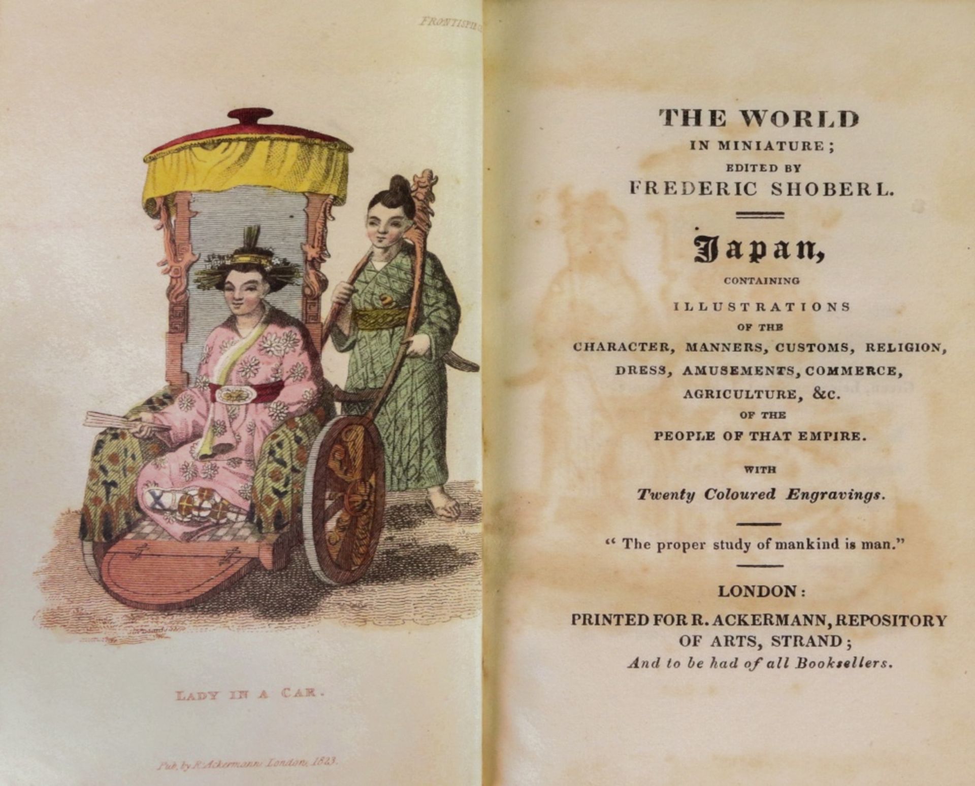 SHOBERL (Frederic) The World in Miniature: South Sea Islands, 2 volumes, n.d.