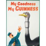 John Gilroy 'My Goodness My Guinness', lithograph in colours,