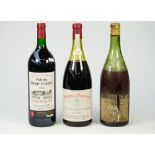 One magnum 1964(?) Mersault Les Genevrieres Burgundy, level at shoulders,