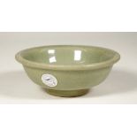 A small Chinese Lonquan celadon glazed bowl, Ming dynasty, 16th/17th century,