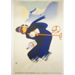 Osterrichische Verkekrswerting, Austrian tourism poster, circa 1935, lithograph in colours,