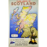 John Horn Ltd Glasgow 'Clan lands of Scotland',