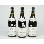 Three bottles 1996 Cotes Du Ventoux Chapoutier, (3).