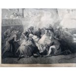 A quantity of mainly figurative and portrait prints and engravings,