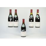 Five bottles 1987 Maison Louis Latour Morgon Les Crocetettes, (5).