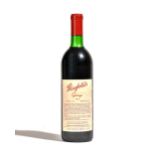 One bottle 1989 Penfolds Grange Bin 95.