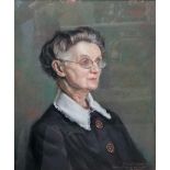 Samuel Morse-Brown (1903-2001), Portrait of Norah, pastel, signed and dated 1961,