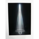Anthony McCall (contemporary), Spotlight, print, signed and numbered 79/150, unframed, 53cm x 37cm.