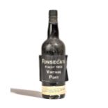 One bottle 1955 Fonseca finest vintage port.