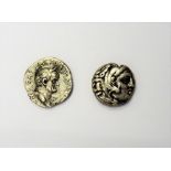 Ancient Greece, Macedon, Alexander the Great (336-323 BC), silver Drachm, bust of Herakles right,
