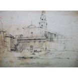 English school (18th/19th century), a quantity of pencil and pen, ink and wash landscape studies,