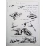 Stephen Mckenna (b. 1939), Odyssee XXII, pen, ink and grey wash, signed with initials, 34cm x 25cm.